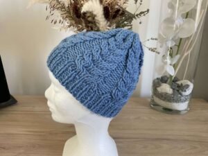 Bonnet Bleu Gris