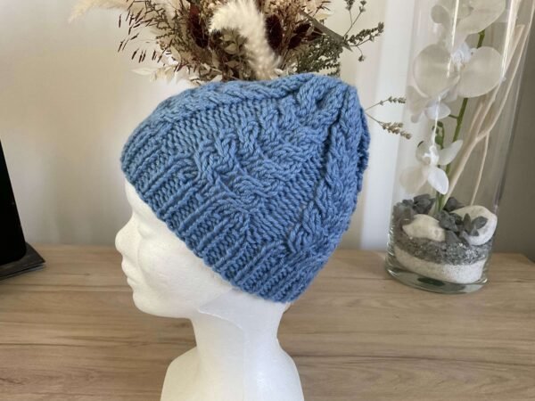 Bonnet Bleu Gris