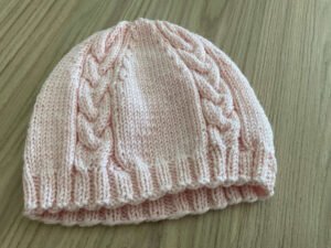 Bonnet Bébé Rose Pâle