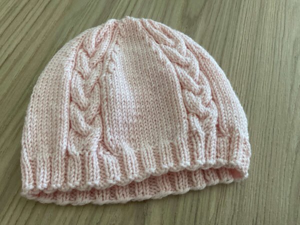 Bonnet Bébé Rose Pâle