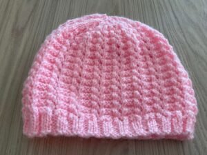 Bonnet Bébé Rose Clair