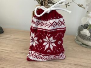 Sac Noël Motif Flocons