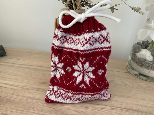 Sac Noël Motif Flocons
