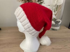 Bonnet Pompon Noël Adulte